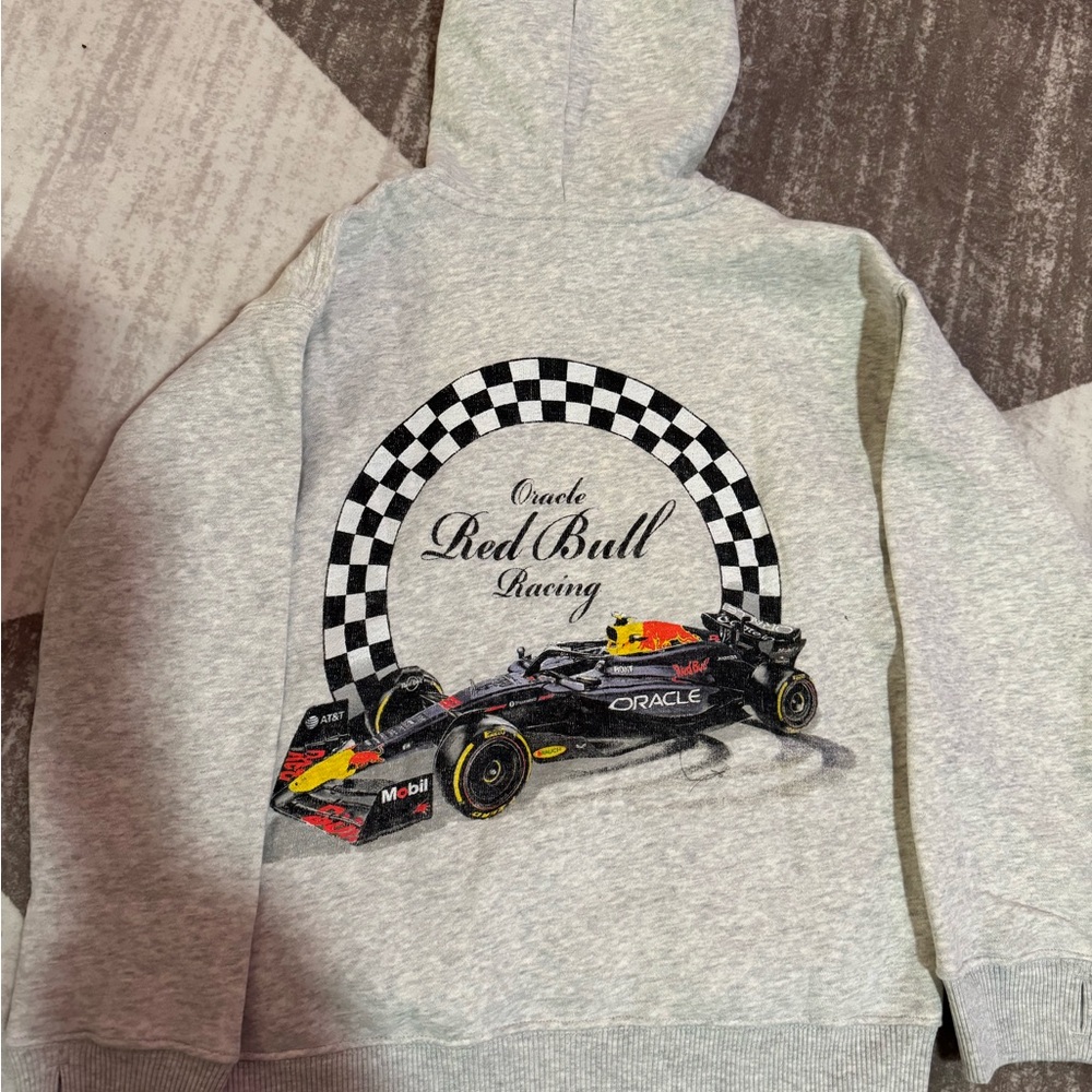Abercrombie Kids Gray Racing Sweatshirt